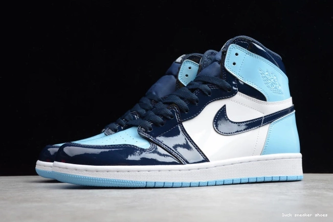 Reps LUCY Air Retro 1 Patent UNC Jordan High CD0461-401 OG 0707
